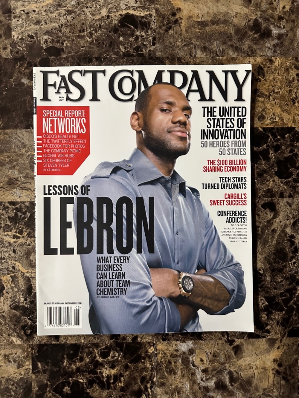 Fast Company LeBron James May 2011 Issue
